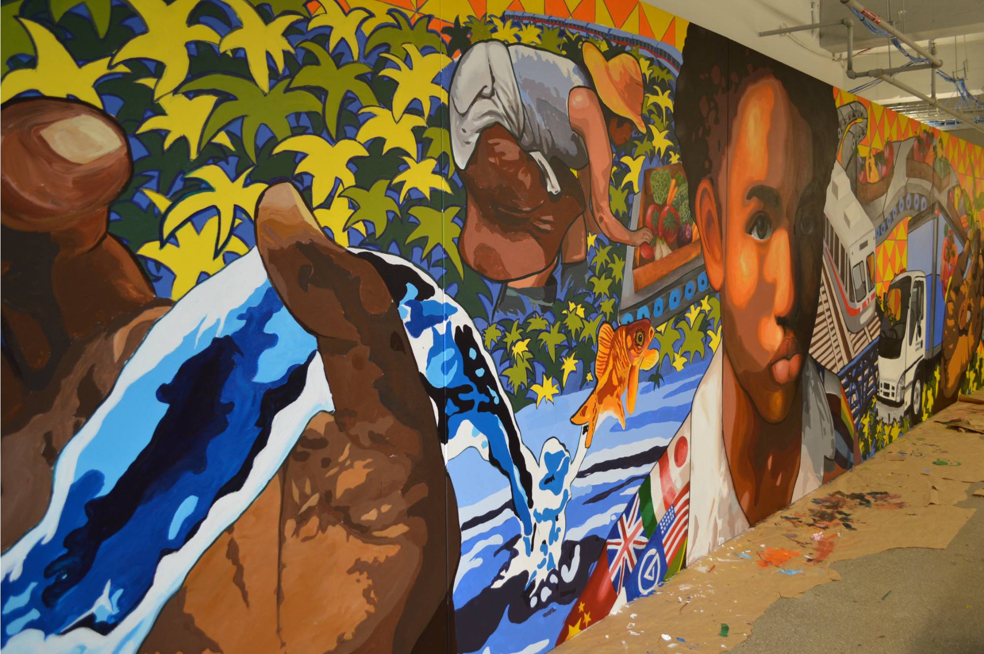 A mural and entry in ArtPrize